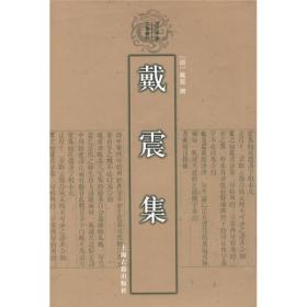 戴震集：清代学者文集丛刊