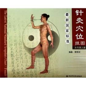 最新国家标准针灸穴位挂图（女性真人版）大