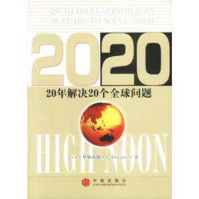2020——20年解决20个全球问题