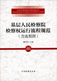 基层人民检察院检察权运行流程规范(16开平装 全1册)