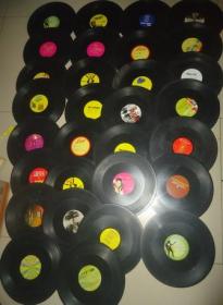 30张外文黑胶木唱片