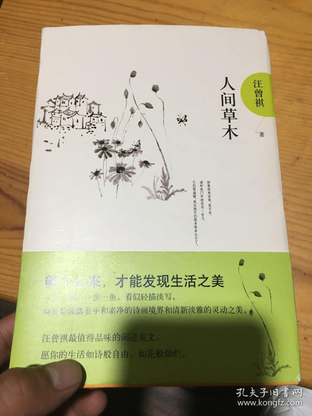人间草木:汪曾祺后人监制,全新修订精装典藏纪念版