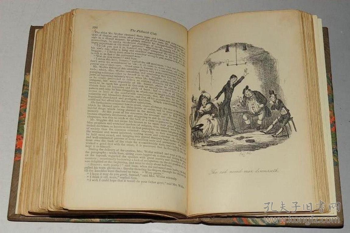 1892年charlesdickenspapersofpickwickclub狄更斯匹克威克外传34原色