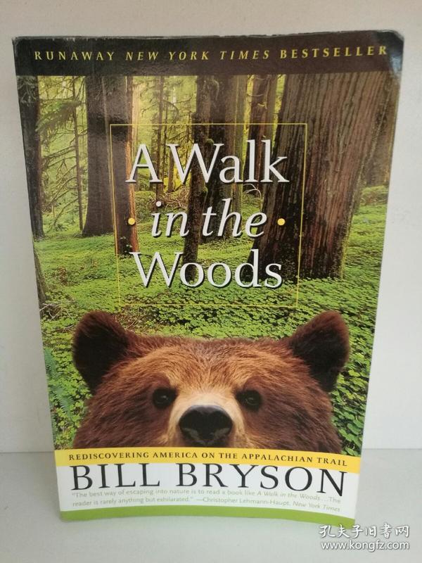 比尔·布莱森 Bill Bryson：A Walk in the Woods （Anchor  Books 2007年版）英文原版书