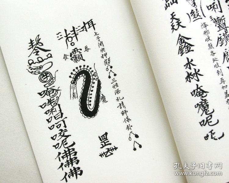 普庵祖师总符秘本 宋子安 钞本.符咒法术符箓灵符佛家符法 精制影印.