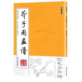 墨点字帖芥子园画谱（白话文版）4册