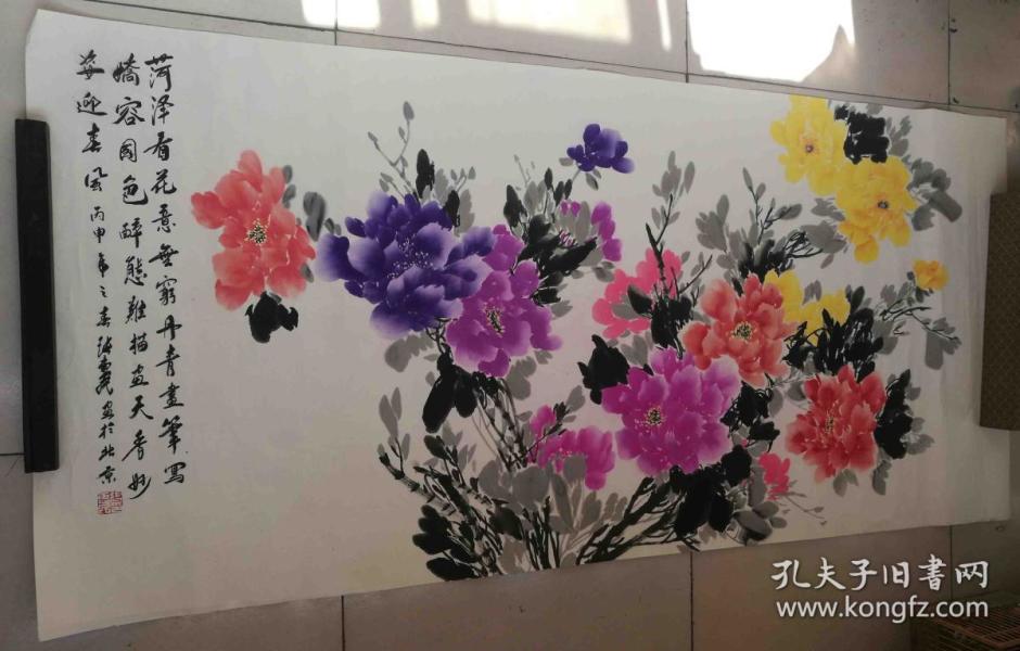 张惠民,中国牡丹书画艺术研究院院长,中国画院副院长,中央党校千翠山