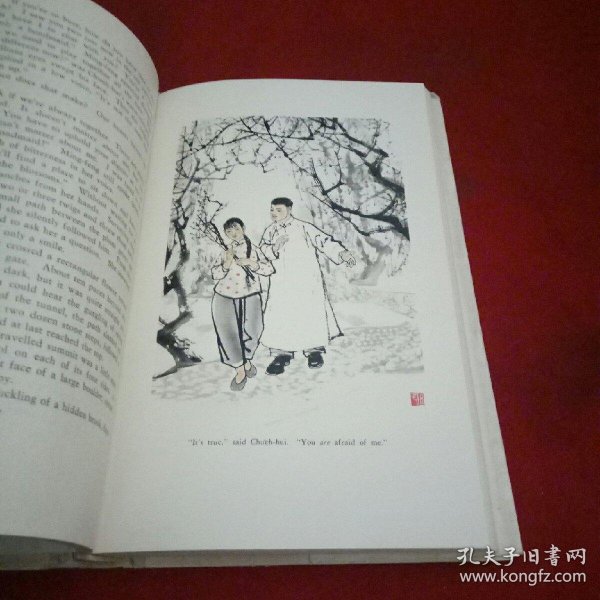 the fami1g pa chin(巴金 家)精装彩色插图 刘旦宅绘