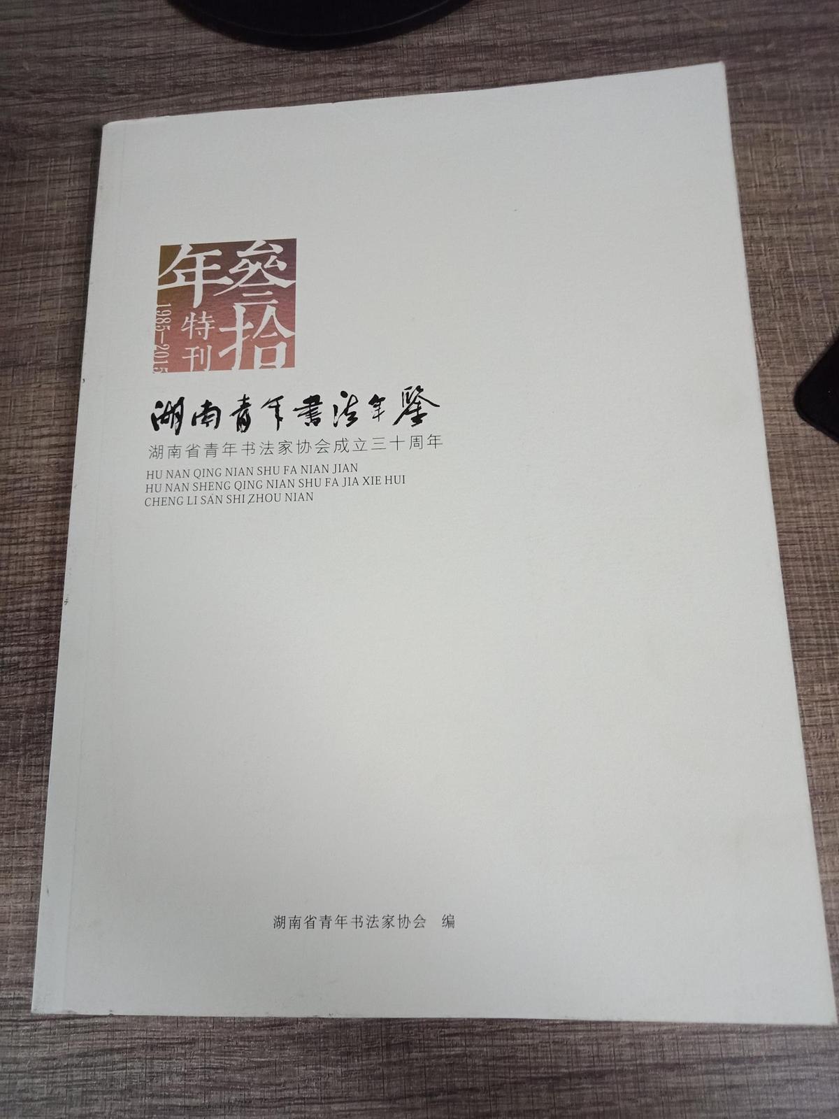 湖南青年书法年鉴1985-2015