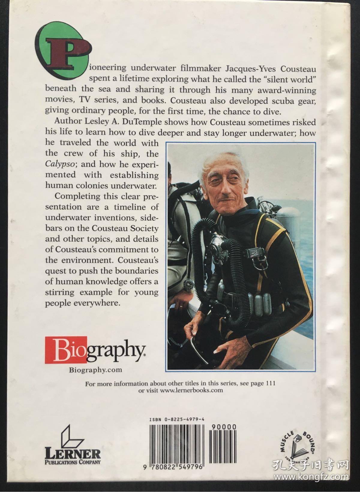 a&e传记系列:jacques cousteau 雅克·库斯托
