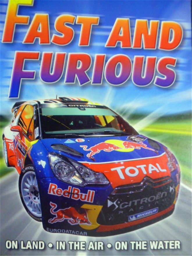 英文原版       Fast and Furious    速度与激情 （插图版）