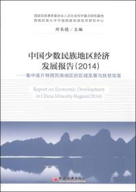 中国少数民族地区经济发展报告