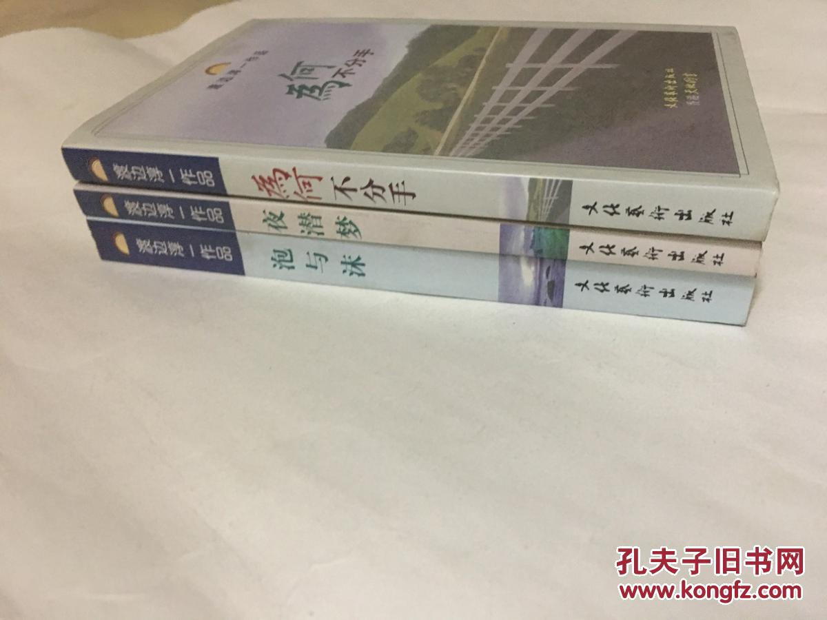 渡边淳一作品(为何不分手.夜潜梦.泡与沫 三本合售)