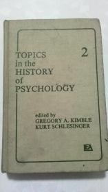 Topics in the History of Psychology: Volume II