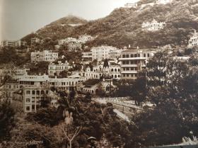 民国香港半山教堂老照片印刷品一张