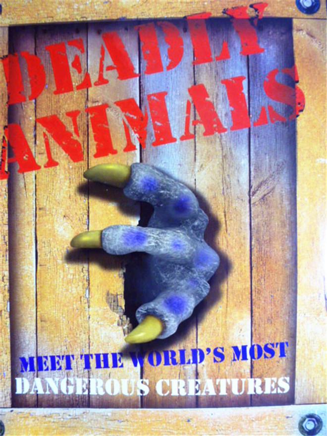 英文原版   少儿百科绘本   Deadly Animals: Meet the worlds most dangerous creatures     致命动物