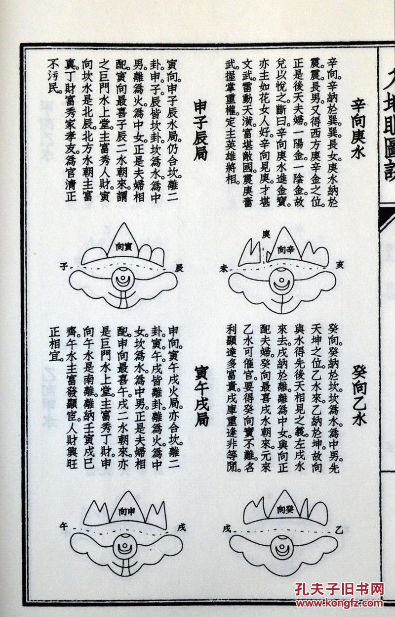 托长老著据宫藏真本入地眼图说重校繁体竖版风水学探秘9787516908297