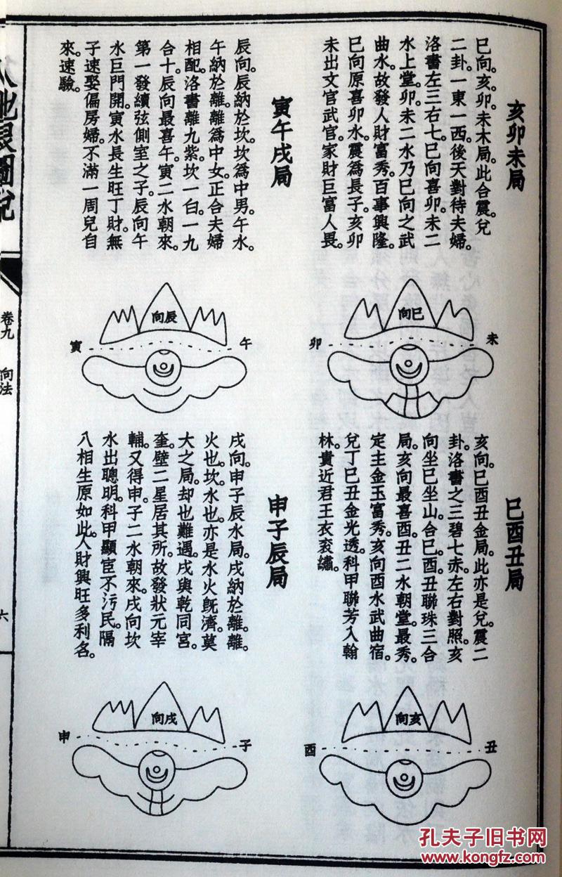 托长老著据宫藏真本入地眼图说重校繁体竖版风水学探秘9787516908297