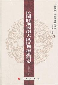 民国期西南大区区划演进研究