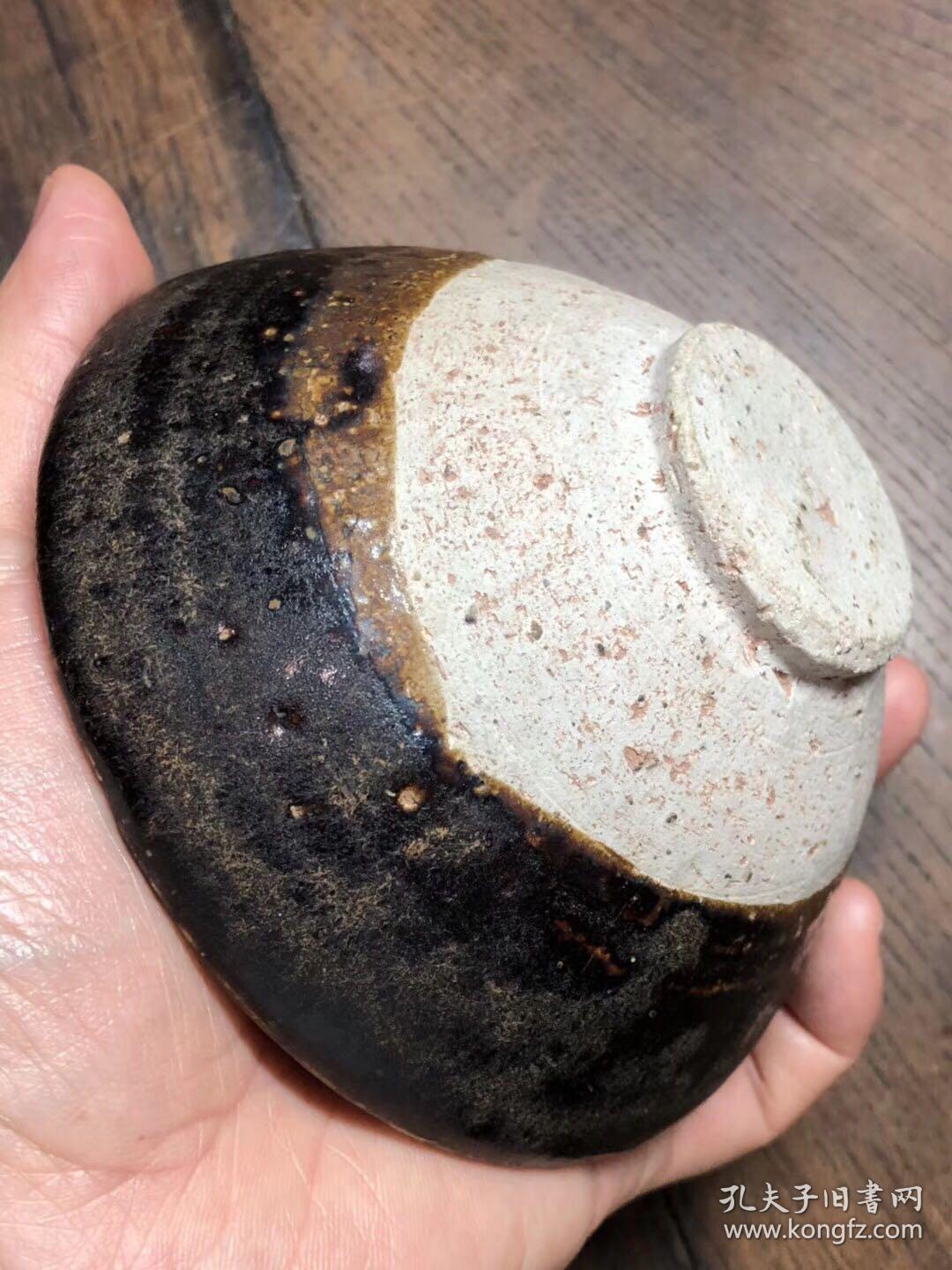 广元窑黑釉茶盏