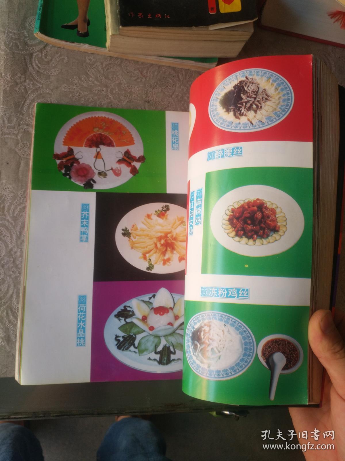 烹饪书籍《烹饪艺术菜谱》多彩图!