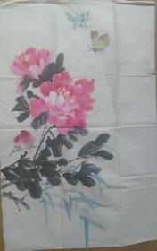 早期无款国画72CM*45CM