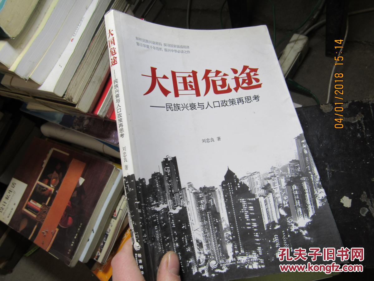 大国危途――民族兴衰与人口政策再思考 2689_刘忠良_孔夫子旧书网