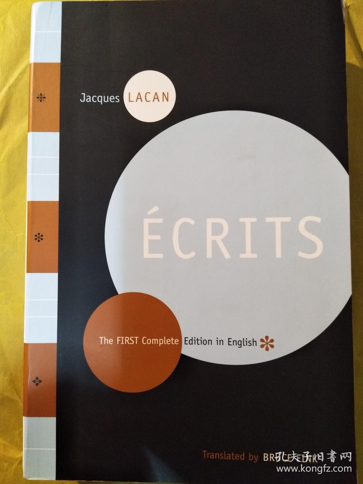 Écrits The First Complete Edition in English_Jacques Lacan,Translated