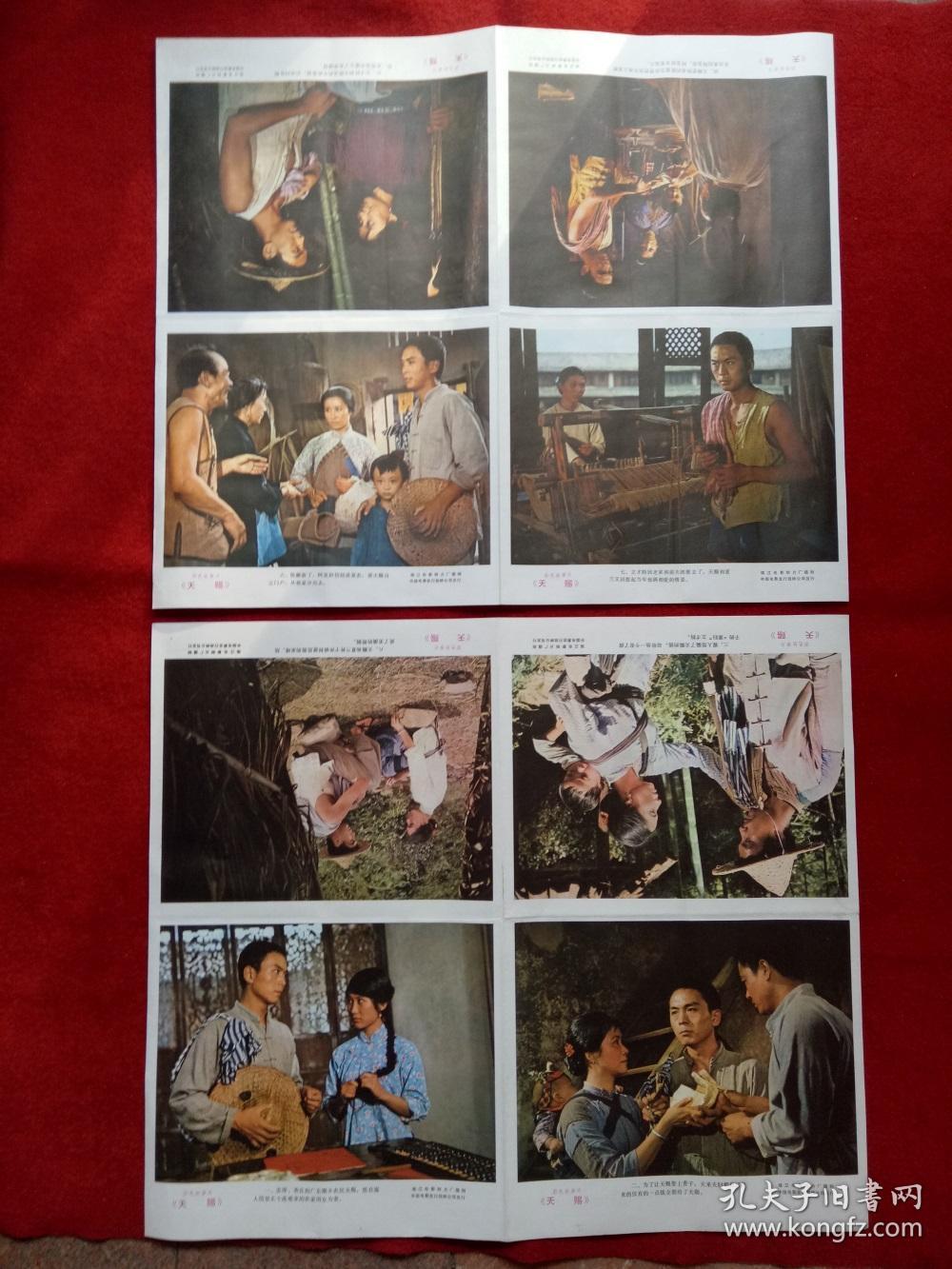 怀旧收藏八十年代2开电影海报天赐珠江电影制片厂