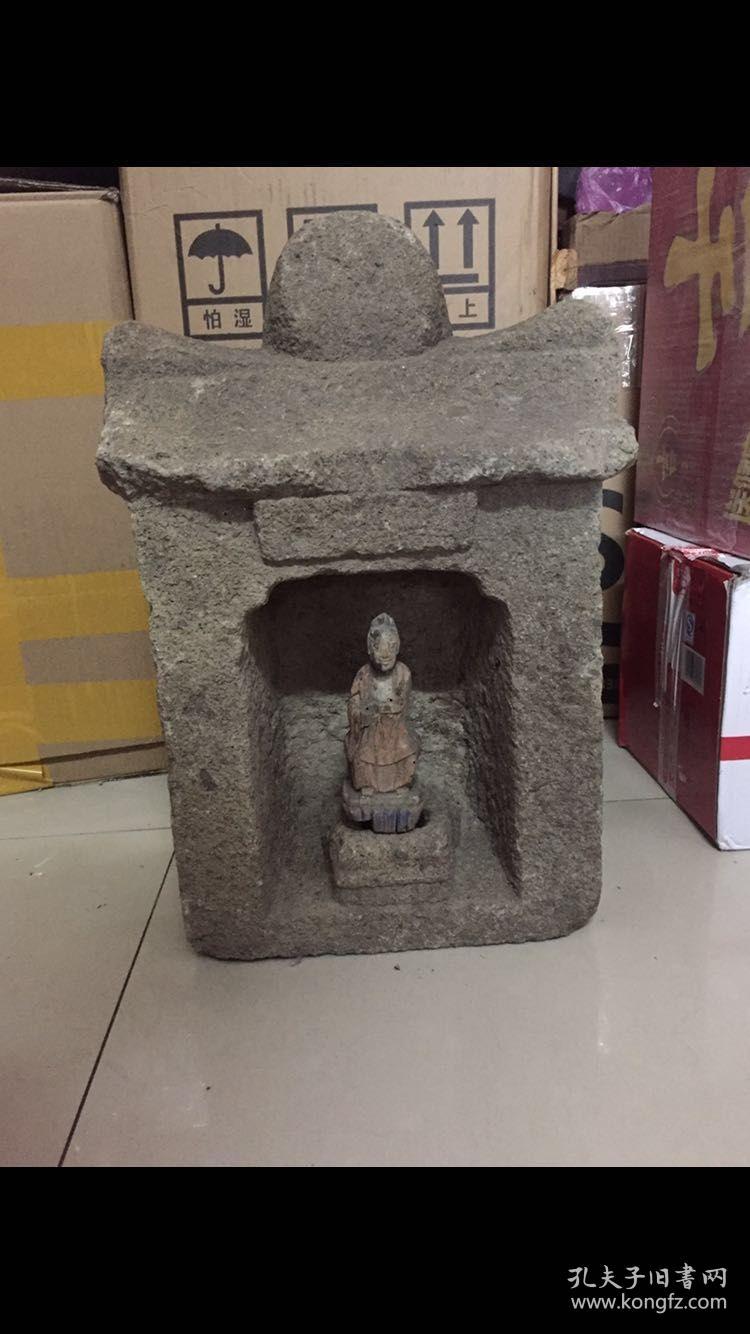 精美,明代,石雕佛龛