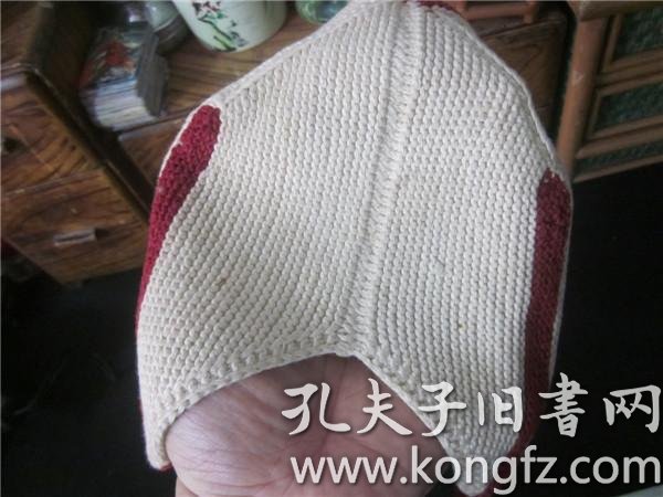 上世纪80年代儿童棉线帽子童年回忆.