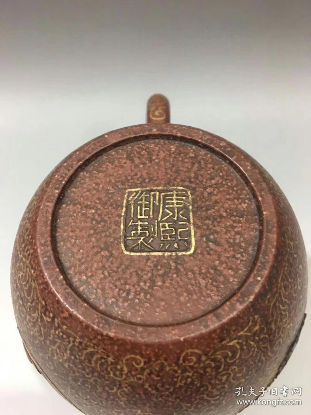 老紫砂壶康熙御制紫砂壶