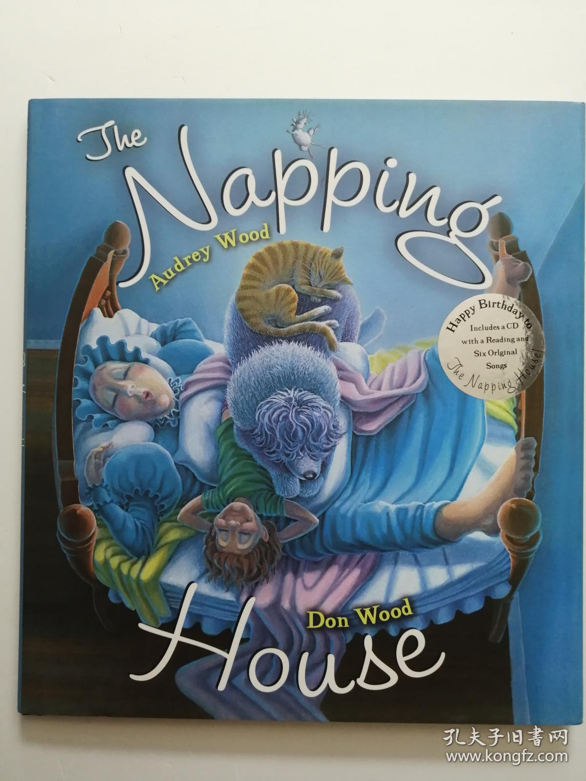 thenappinghouse英文版少儿绘本打瞌睡的房子