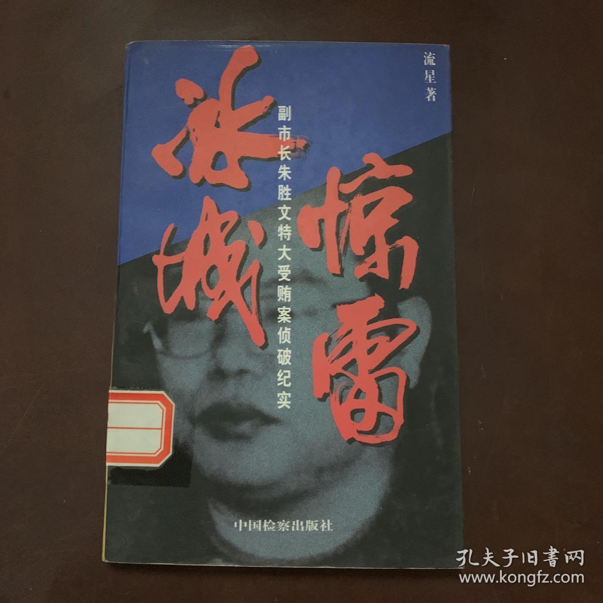 冰城惊雷:副市长朱胜文特大受贿案侦破纪实