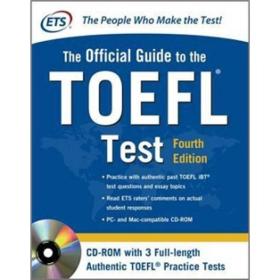 Official Guide To The Toefl Test With Cd 英文原版（内含CD）【无字迹无划线】B0.16K.D