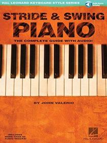 预订  Stride And Swing Piano 大跨度 钢琴爵士音乐 带音频下载注册码