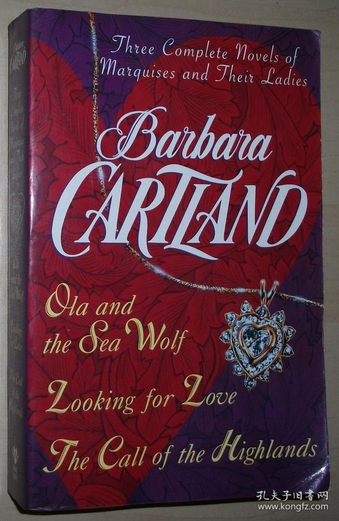 英文原版书 barbara cartland: three complete novels: marquises &
