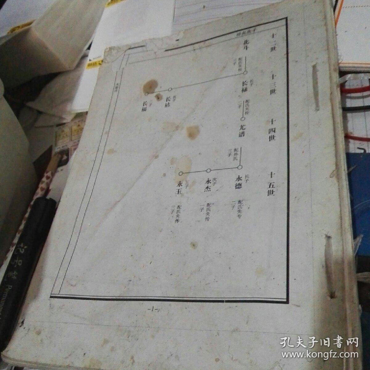 彭氏族谱