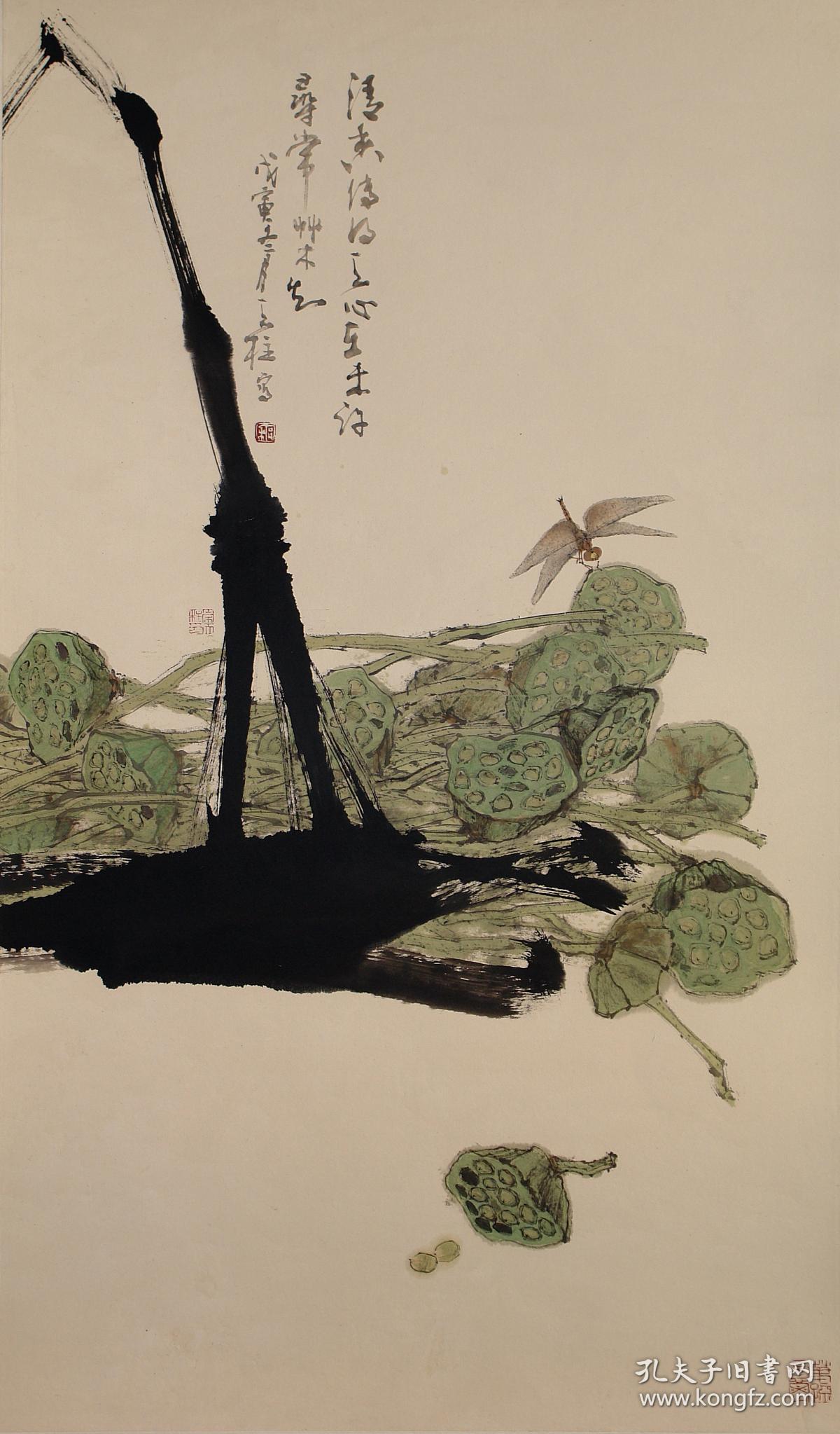 著名画家秦天柱画作--qtz-001