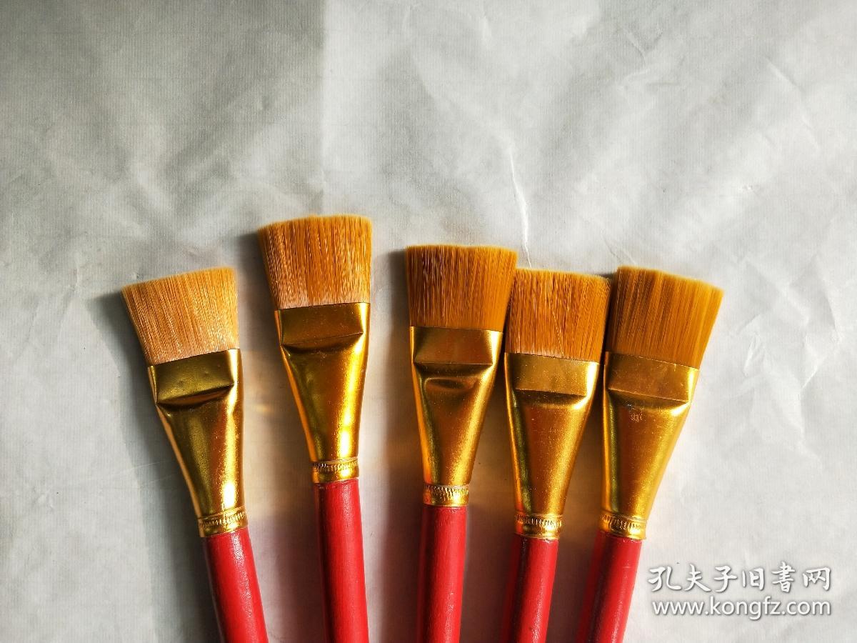 661上海油画笔厂 5支合售