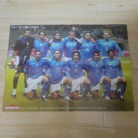 意大利队 足球俱乐部海报