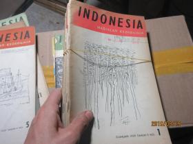 INDONESIA  1959/1-5、8、11  C0074