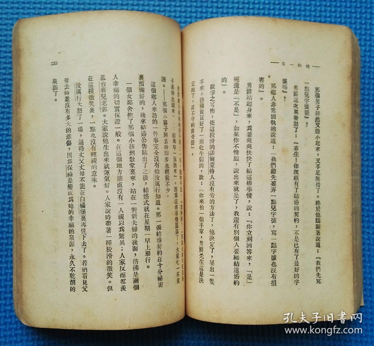 她的一生 全一册 民国世界书局老版馆藏书 孔夫子旧书网