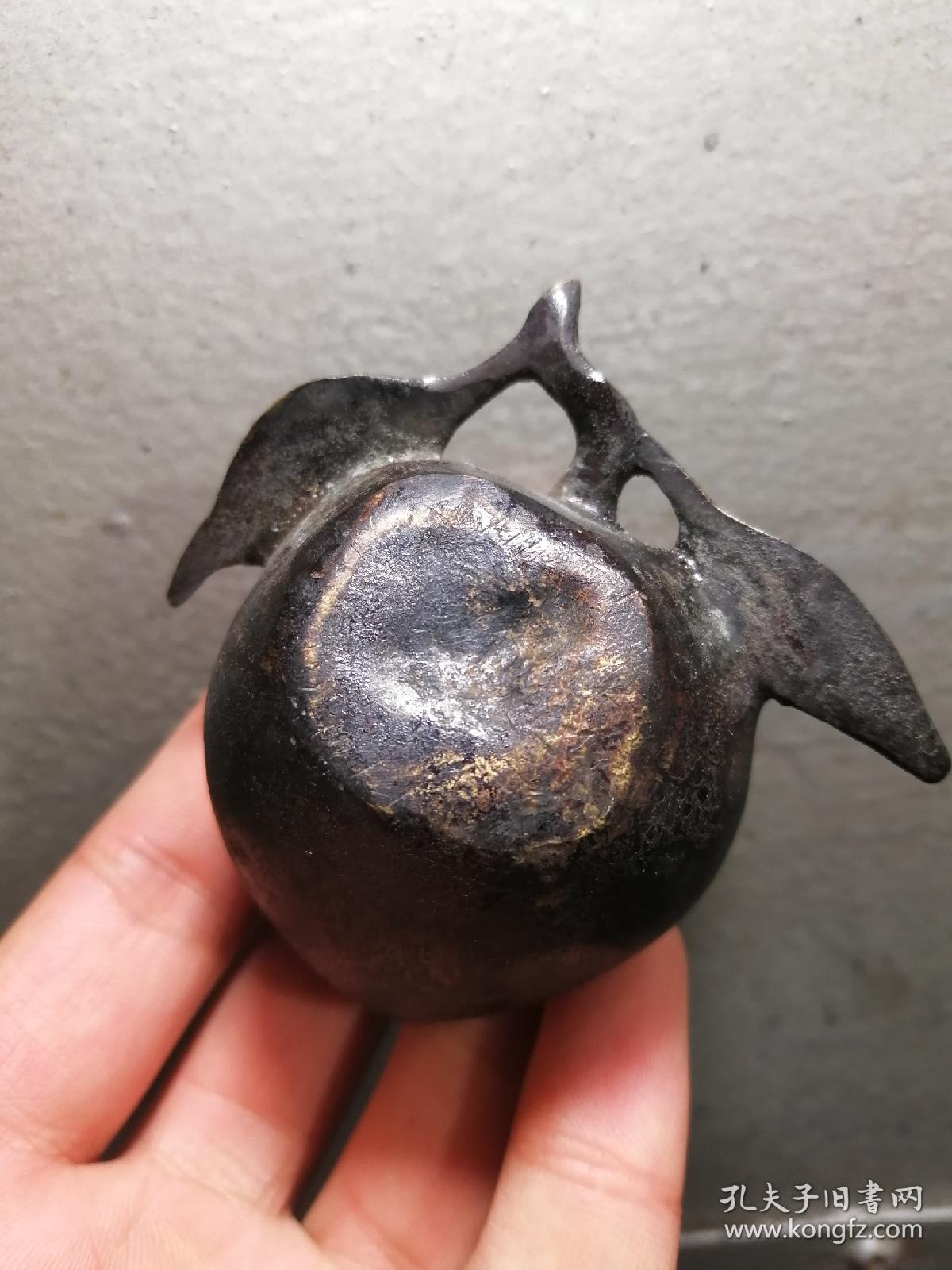 清代文房铜水滴