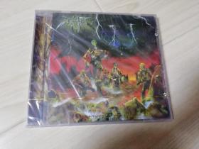 炼狱乐队-邪恶力量  中国黑金属名团第二张专辑 全新首版不拆 品好罕见
