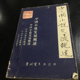 中国小说发展概述