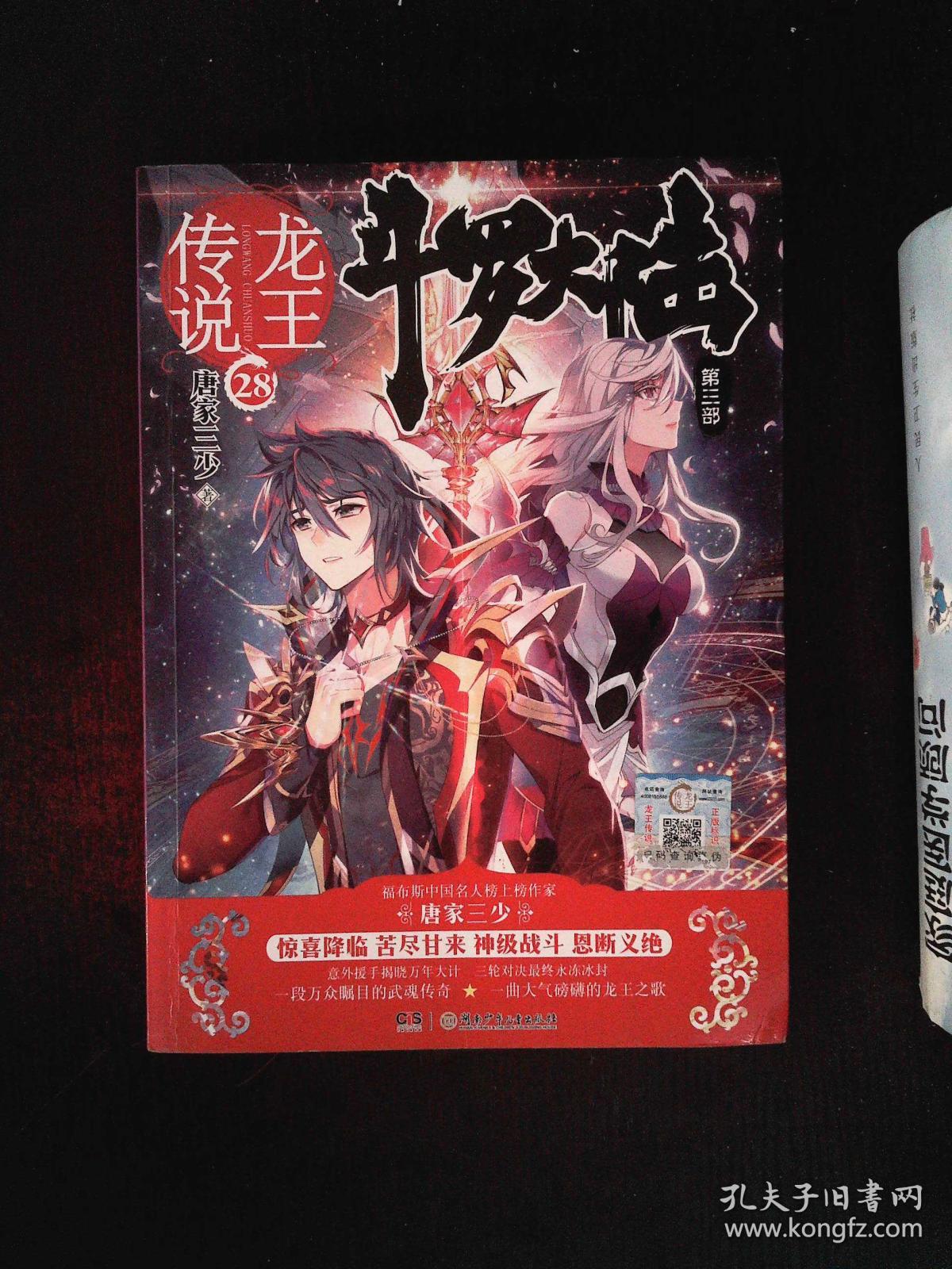 斗罗大陆3龙王传说28 唐家三少