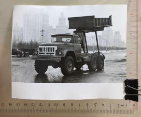 汽车 老照片 收藏品《苏联 ZIL131 吉尔131 卡车》工厂官方照片