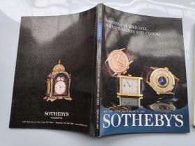 sotheby's   苏富比名表拍卖 纽约2001