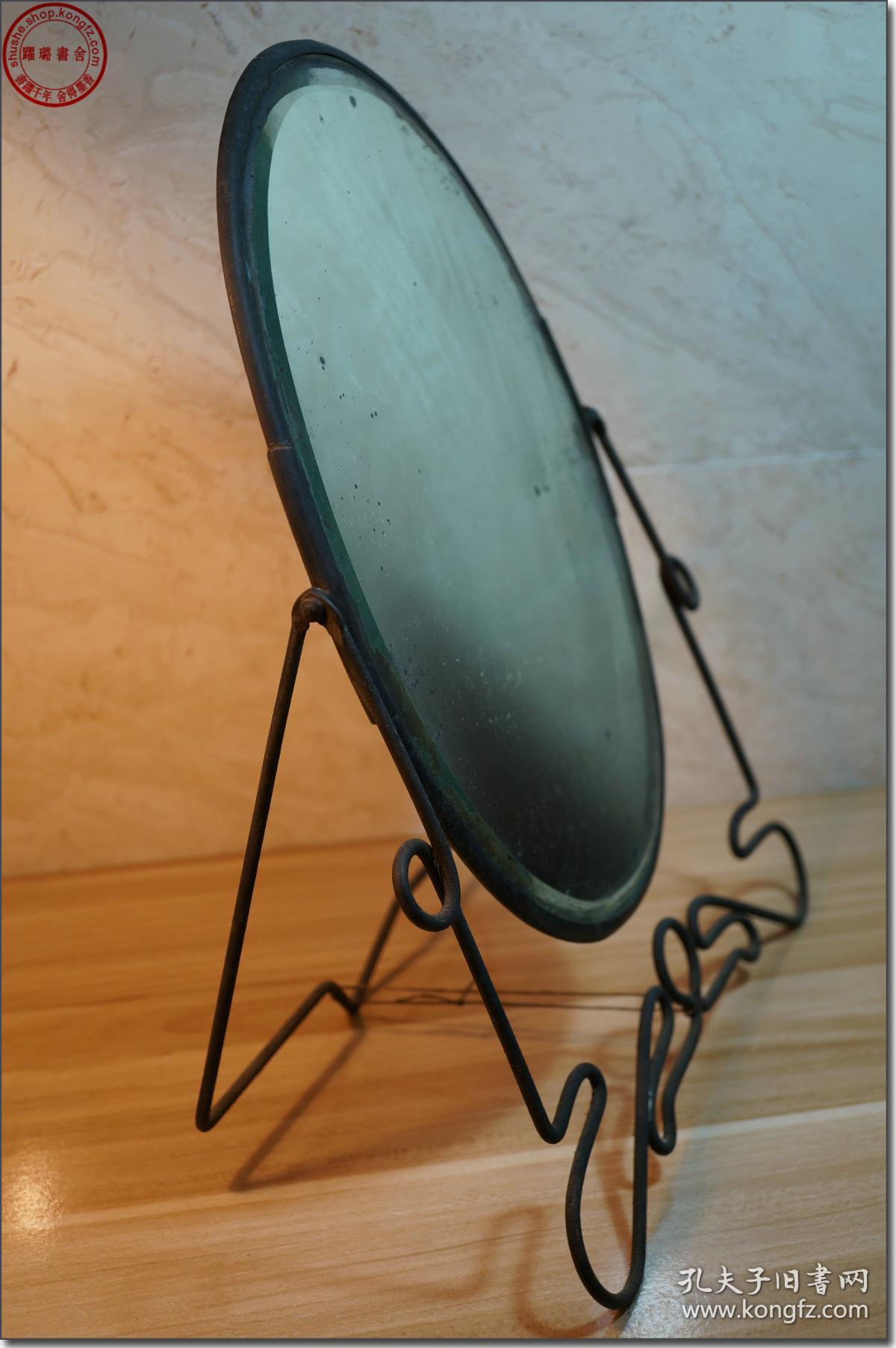 【图】【清朝末年大幅水银玻璃砖镜】,清朝制造,厚玻璃砖水银镜面